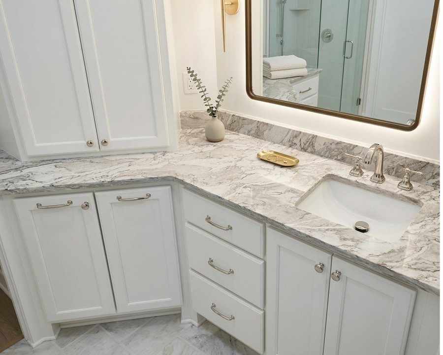 Corner Vanity
