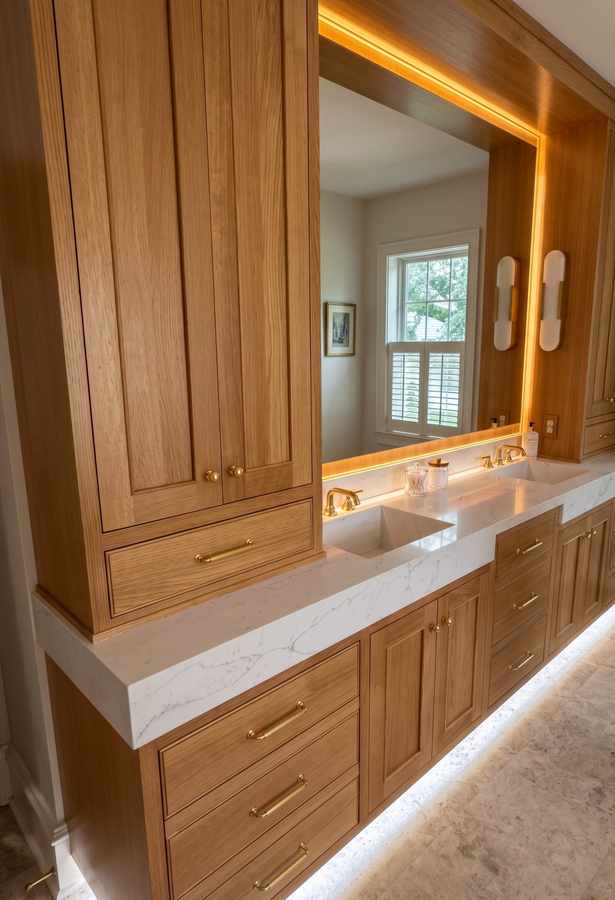 Luxury Wood Vanity